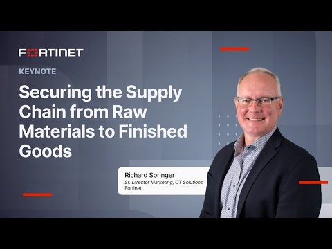 Securing the Supply Chain from Raw Materials to Finished Goods | OT Security Summit