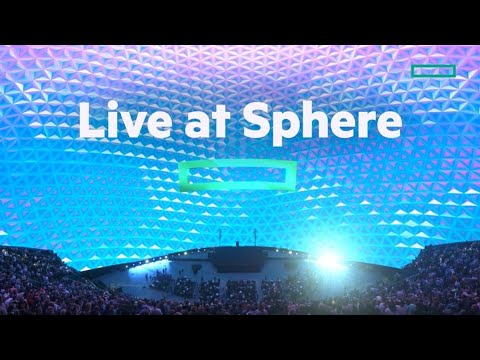 We’re back! The HPE Discover Keynote returns to Sphere in 2025