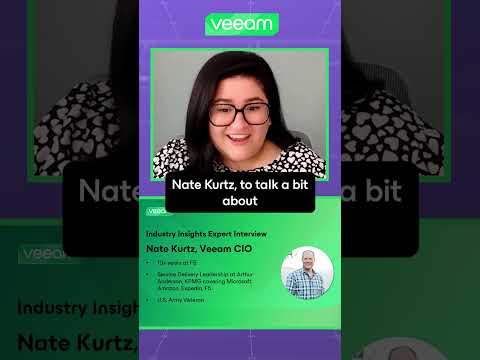 Industry Insights Expert Interview | CIO’s Vendor Strategy | Nate Kurtz, Veeam CIO