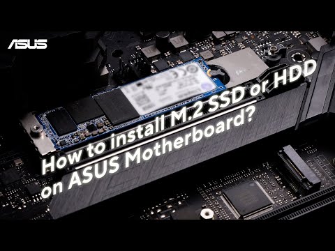 How to Install M.2 SSD or HDD on ASUS Motherboard? | ASUS SUPPORT