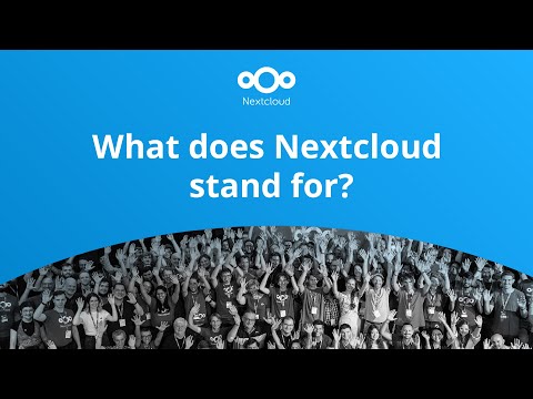Nextcloud: Where Values Meet Technology!