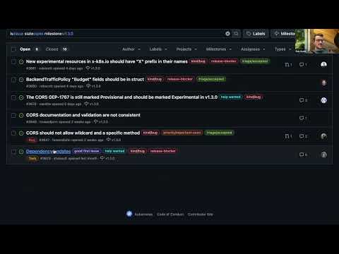 SIG Network Gateway API meeting for 20250317