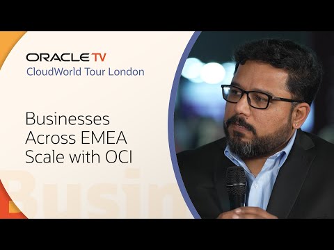 OCI Provides AI Infrastructure, Flexibility, and Security: Oracle TV CloudWorld Tour London 2025