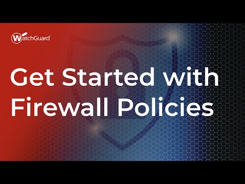 Tutorial: Get Started with Firewall Policies
