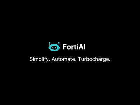FortiAI: Re-imagining Network Operations with AI-Powered Troubleshooting | GenAI