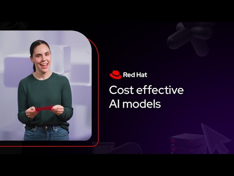Cost effective AI models | Red Hat Explains