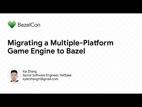 Migrating a multiple-platform game engine to Bazel