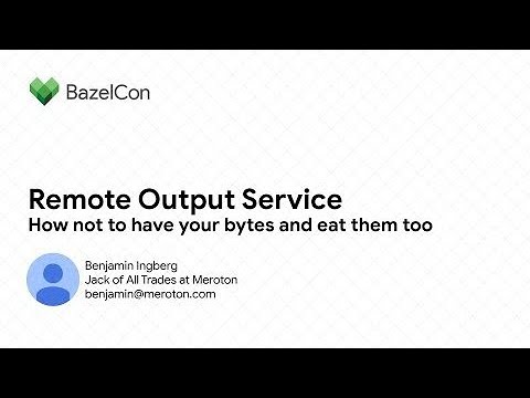 Remote Output Service – How not to have your bytes and eat them too