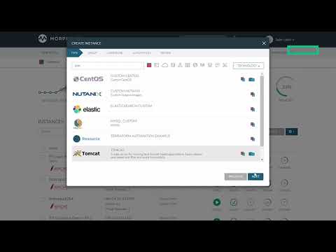 Morpheus Minute Self Service Provisioning HPE