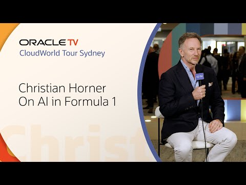 Oracle Red Bull Racing Relies on Data to Dominate New Season: Oracle TV CloudWorld Tour Sydney 2025