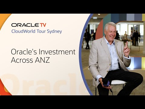 ANZ Regional Update: Oracle TV CloudWorld Tour London 2025