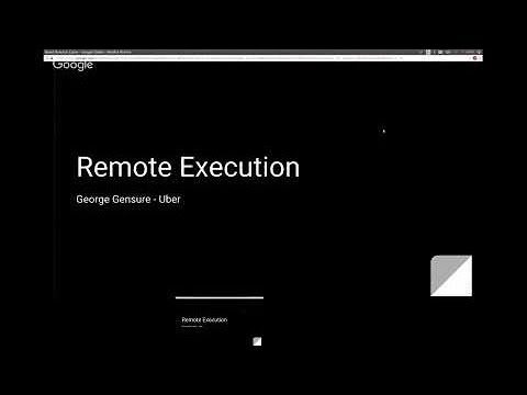 Bazel Remote Execution and Remote Caching w/ Uber and TwoSigma