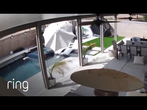 Backyard Furniture Powerless to Heavy Winds | RingTV