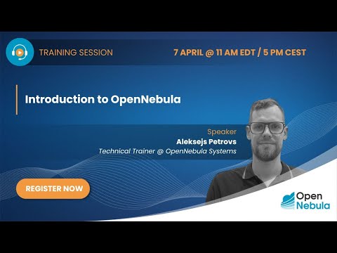 An Introduction to OpenNebula Operations – April