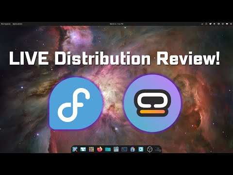 LIVE Distribution Review – Fedora 42 COSMIC!