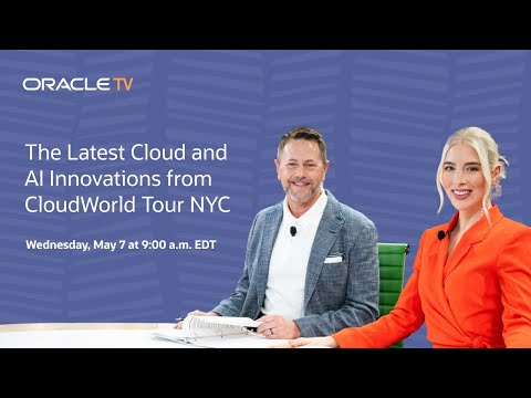 CloudWorld Tour New York City Recap with Oracle TV