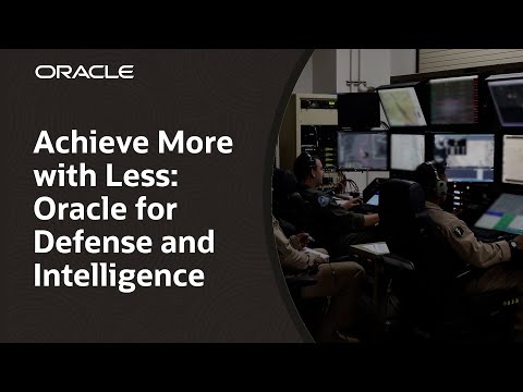 Oracle Helps Federal Agencies Do More, with Fewer Resources