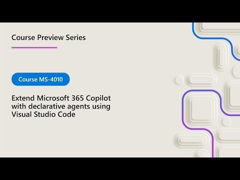 MS-4010 Course Preview