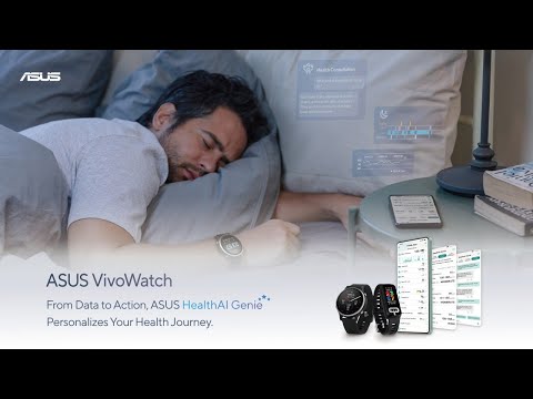 ASUS VivoWatch AI Feature | HealthAI Genie