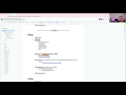 [SIG ContribEx] Weekly Contributor Comms Meeting for 2025-05-09T14:54:12Z.mp4