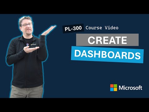 Create dashboards PL-300
