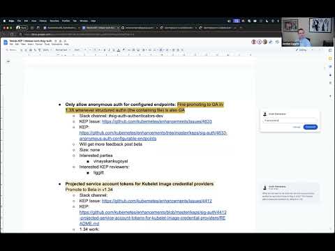 Sig-Auth bi-weekly meeting for 20250423