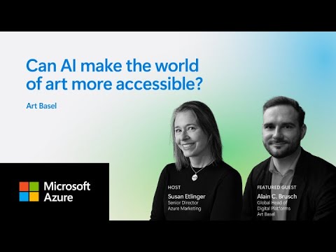 Can AI make the world of art more accessible? | Art Basel