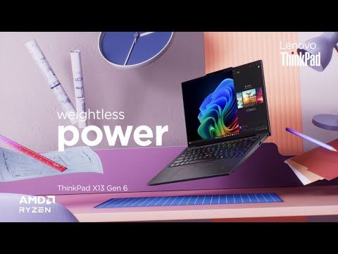Lenovo ThinkPad X13 Gen 6 AMD Product Tour