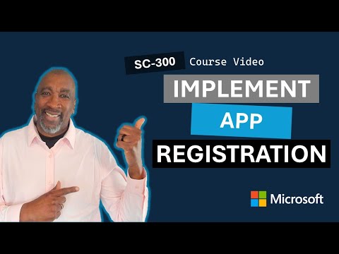 Implement App Registration SC-300