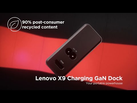 Lenovo GaN Power X9 Travel Dock Product Tour