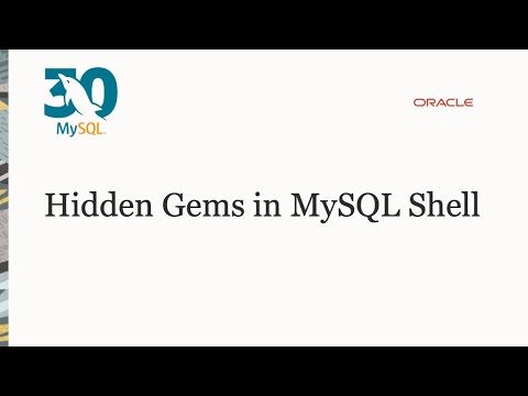 Hidden Gems in MySQL Shell