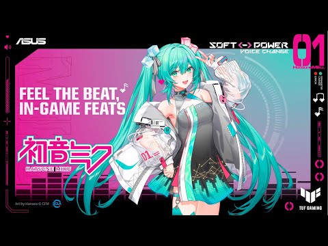 TUF Gaming x Hatsune Miku – Feel the Beat. In-Game Feats | ASUS