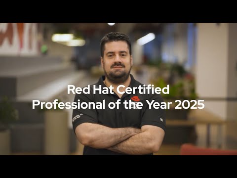 Introducing the 2025 Red Hat Certified Professional of the Year