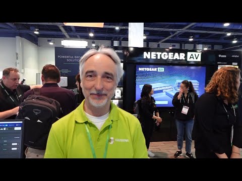Ravenna explains importance of using NETGEAR AV in your audio project.