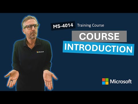 Course Introduction MS-4014