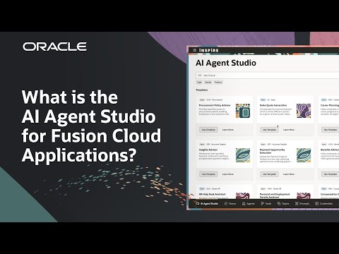 Customize AI Agents with the AI Agent Studio for Oracle Fusion Cloud Applications