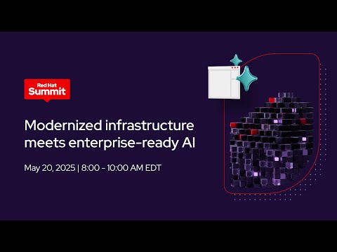 Live: Red Hat Summit 2025 Day 1 Keynote – Enterprise AI & modern infrastructure