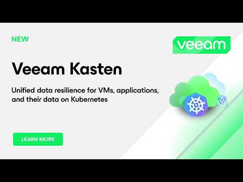 Unify Data Resilience with NEW Veeam Kasten v8.0