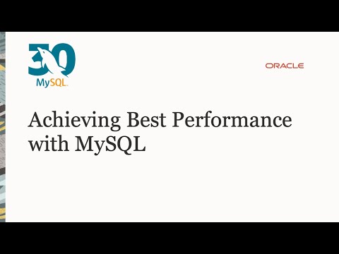 Achieving Best Performance with MySQL