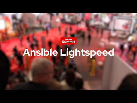 Ansible Lightspeed at Red Hat Summit