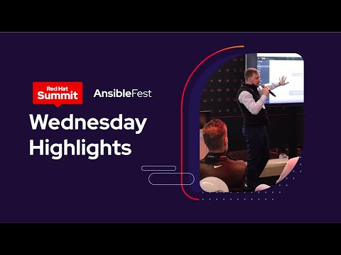 Red Hat Summit 2025: Wednesday highlights and AI showcase