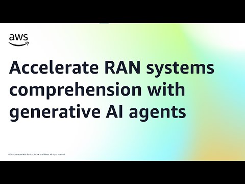 Accelerate RAN systems comprehension with generative AI agents | Amazon Web Services