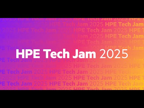 HPE Tech Jam 2025 highlights