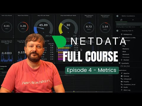 Netdata Complete Tutorial – A Full Course on Server Monitoring (Episode 4)