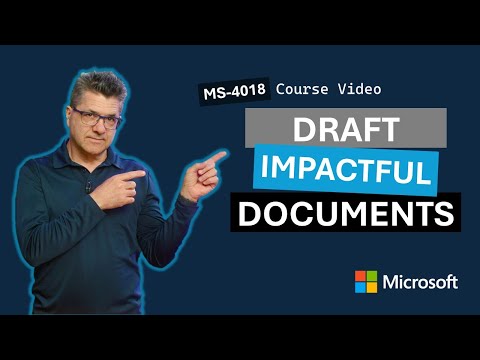 Draft impactful documents using AI MS-4018
