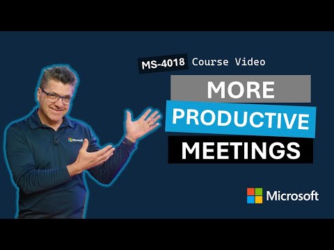 Make your meetings more productive with AI MS-4018