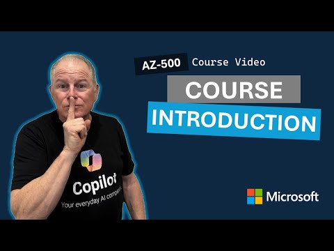 Course Introduction AZ-500