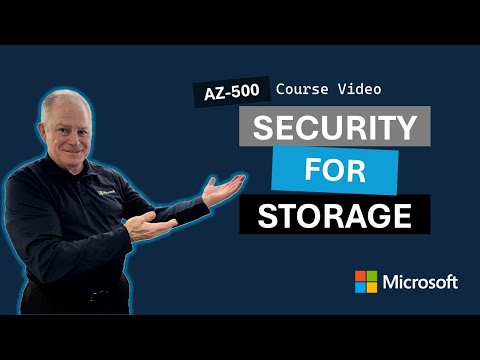 Plan and implement security for storage AZ-500