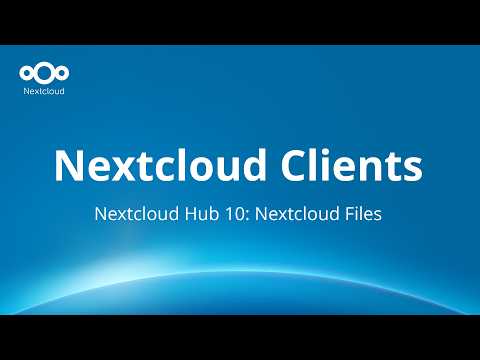 Hub 10 Nextcloud Clients: Offline mode, AI copilot & full mobile control