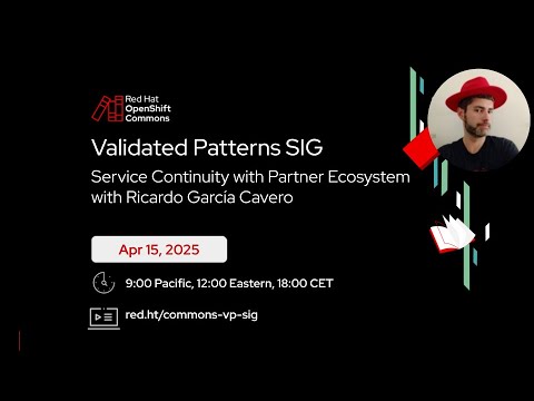 Service Continuity with Red Hat Partner Ecosystem